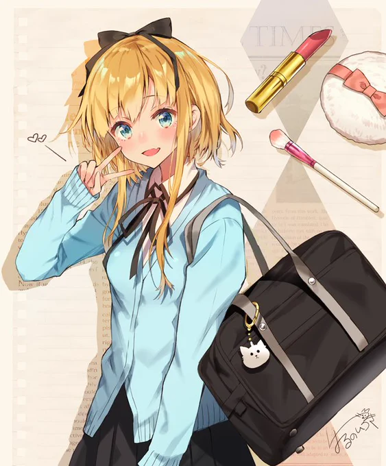 おめかしJK
✨?V(..◜ᴗ◝..)?✨ 
