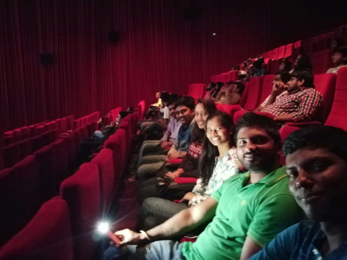 Throwback to the time there was popcorn, a good movie and great company!
#throwbackthursday #teamouting