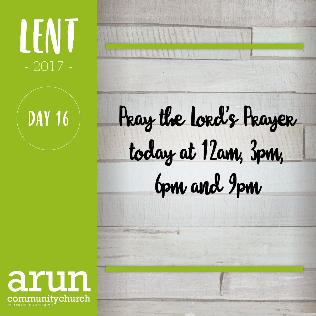 arunchurch's tweet image. Day 16, how is lent going for you? have you given anything up? let us know so we can #pray for #strength for you during #lent. #god #love