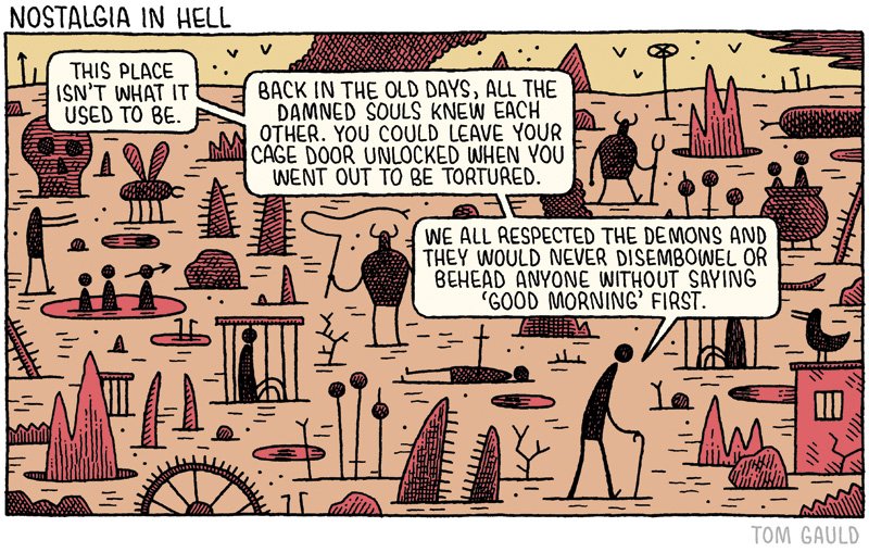 `Nostalgia in Hell' (for @guardianreview) - 