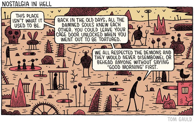 `Nostalgia in Hell' (for @guardianreview) - 