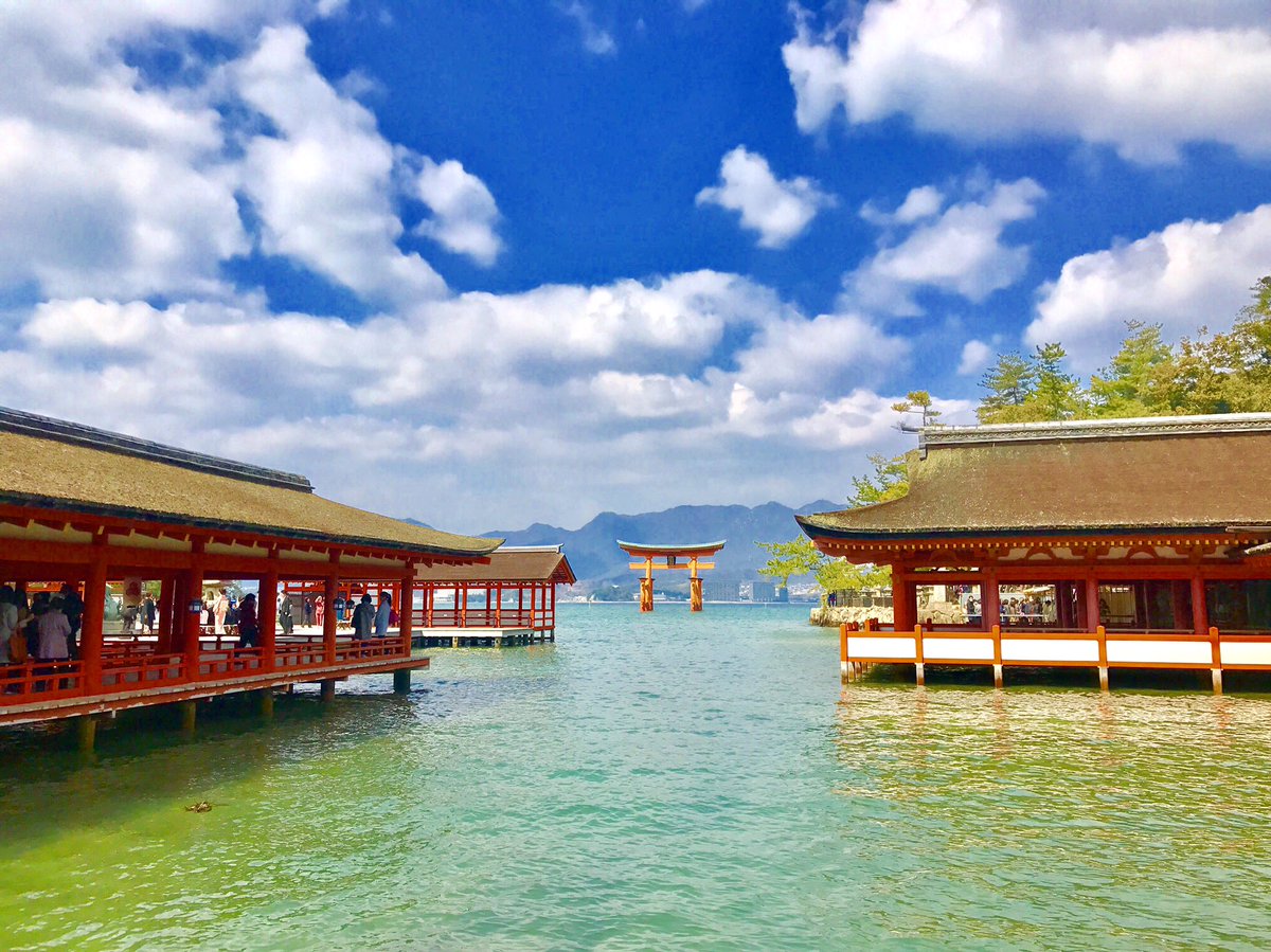 Uzivatel 城戸 康裕 Na Twitteru おととい行った厳島神社 ポストカードみたいな綺麗な写真撮れた 安芸の宮島 厳島神社 Hiroshima Japan 広島 世界遺産 Worldheritage Beautiful