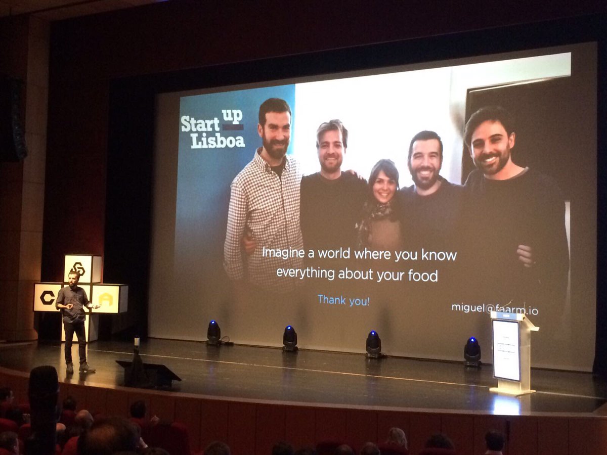 unicornfactoryl's tweet photo. We can't imagine a world without our startups <3 #cea17 @Caixa_capital #startuplx #madeoflisboa #faarm https://t.co/qoD0raLy1y