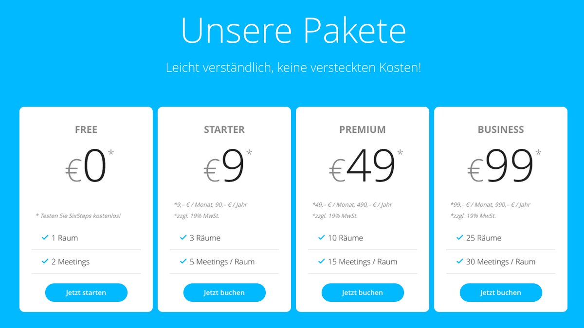 SixStepsApp's tweet photo. 2 x 365 Tage SixSteps®: Auf kostenlos folgt kostengünstig! Jetzt zu günstigsten Konditionen SixSteps® sichern! https://t.co/VhFL0tPhAW https://t.co/YkYz2mr6np