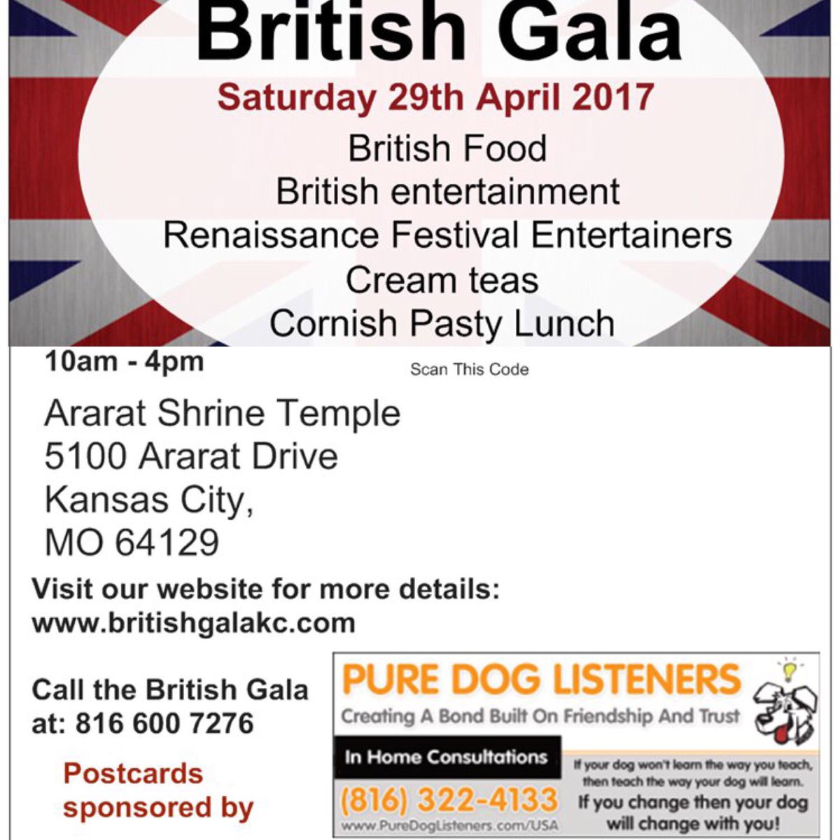 KCGala's tweet image. New bigger venue, more parking, more new vendors, more entertainment, and traditional British food. britishgalakc.com