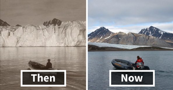 GreenpeaceUK's tweet photo. 7 Shocking Photos Reveal What 100 Years Of Climate Change Has Done To Arctic Glaciers https://t.co/0YGqJk4Ij9 https://t.co/PapagfVddA