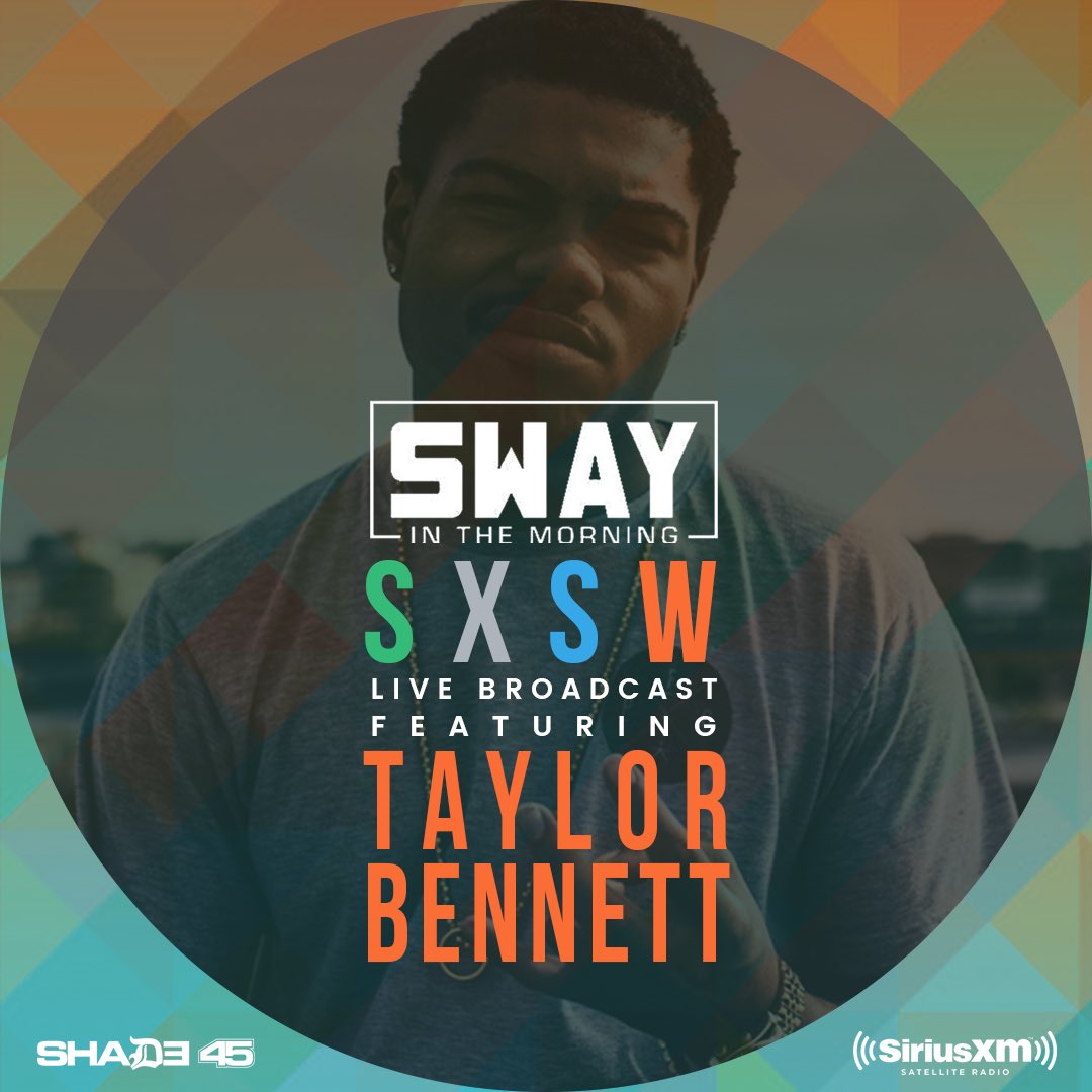 RealSway's tweet photo. The squad and I are on our way to the YouTube Music space @ Coppertank in Austin, TX. Be there early! Doors open 6:30a CT // 504 Trinity St. https://t.co/evwGNxjW4Q