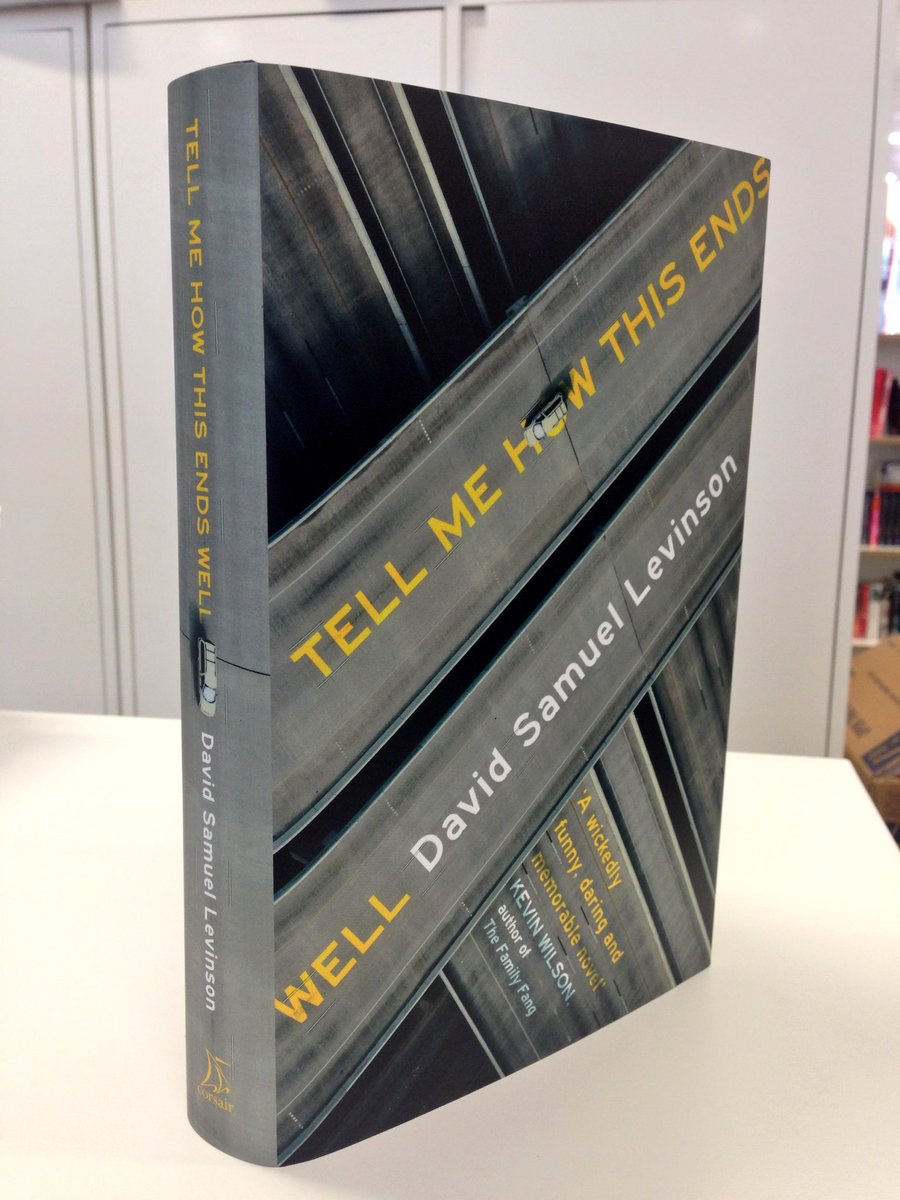 hayleycamis's tweet photo. Striking finished copies of #TellMeHowThisEndsWell @nicetomeetjew have landed on my desk @CorsairBooks 4.4.17 https://t.co/zXFmuInGjs