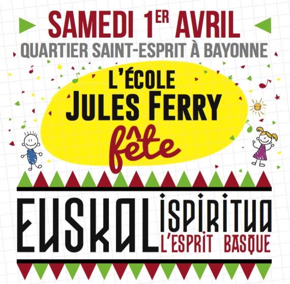 StEspritSurPont's tweet photo. Partagez le repas de quartier que nous organisons le 1er avril à #Bayonne école Jules-Ferry lors de la fête basque https://t.co/SHKCHgjGv7 https://t.co/Q6ytnD5Snb