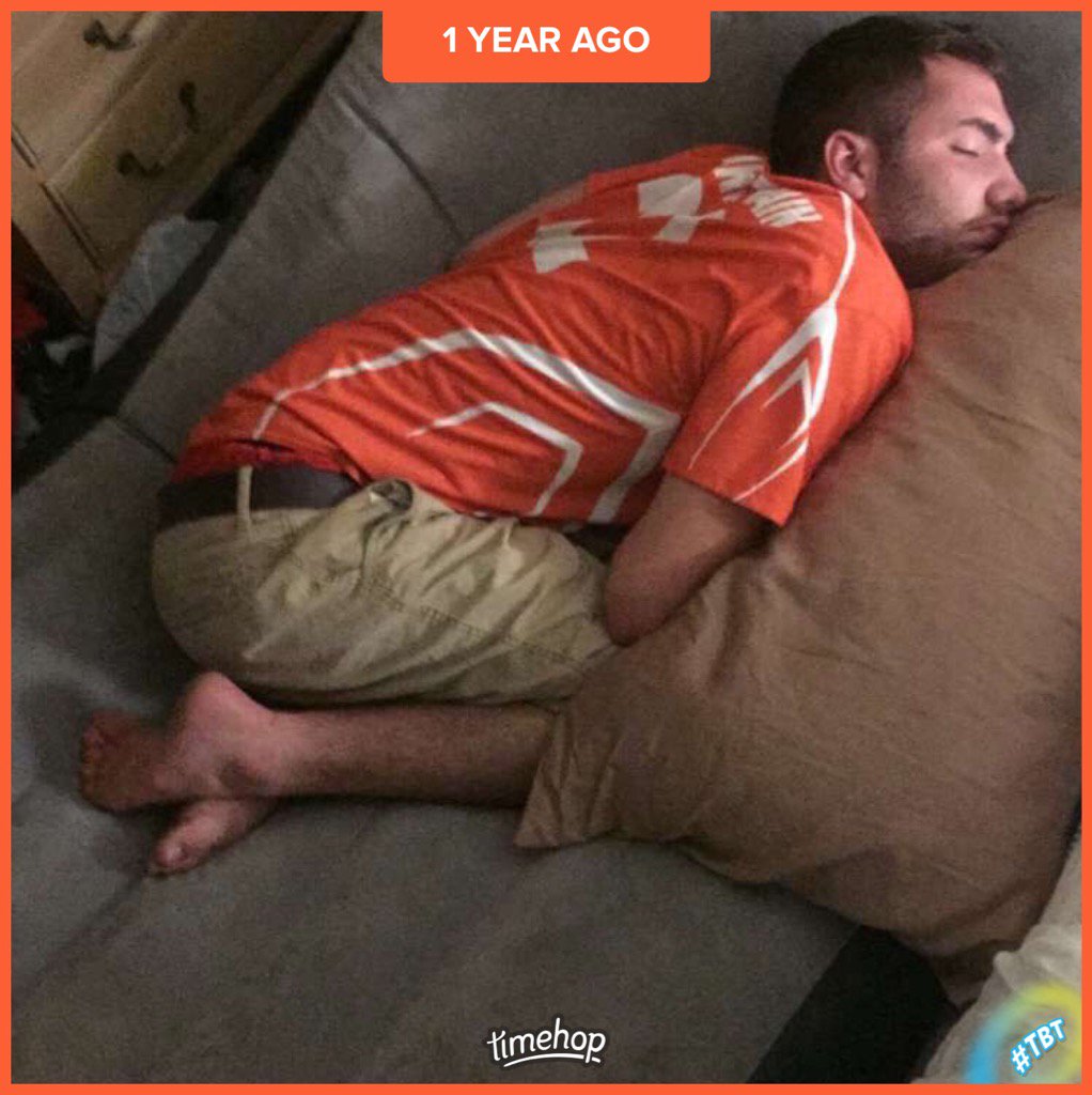 J_Spieles's tweet photo. 1 year ago we thought you couldn't possibly get any weirder... then this happened. #springbreak2k16 @BlaineTrain35 https://t.co/HkiEU6Di99