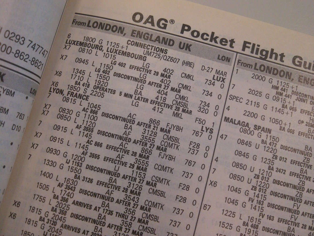 Oag flight guide photos - Travelidaz.com