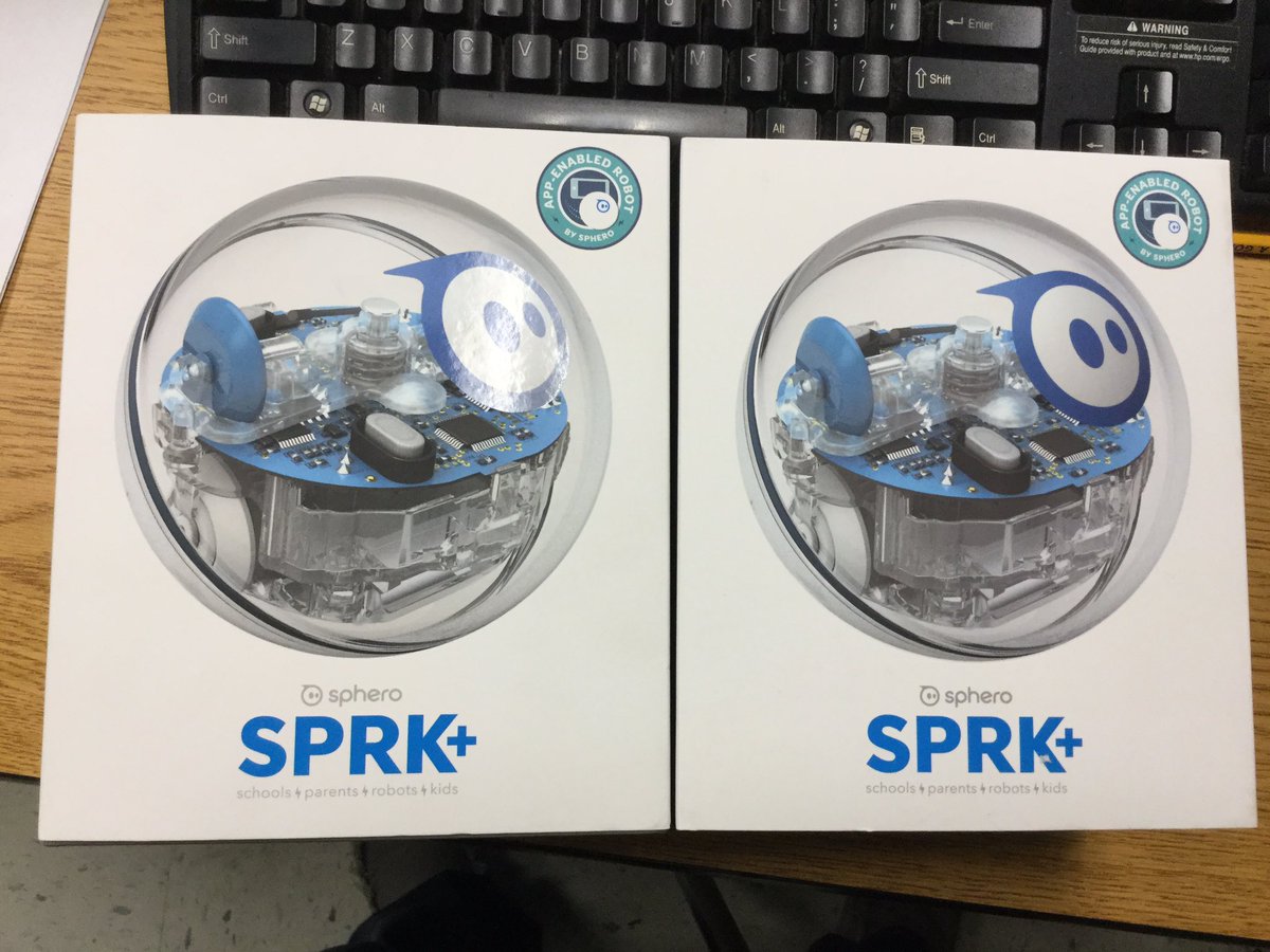 TechatOgden's tweet image. They are already here! This teacher is going to have some fun today! Thanks @IntracoastalRC #spheros #teched #grant #excited