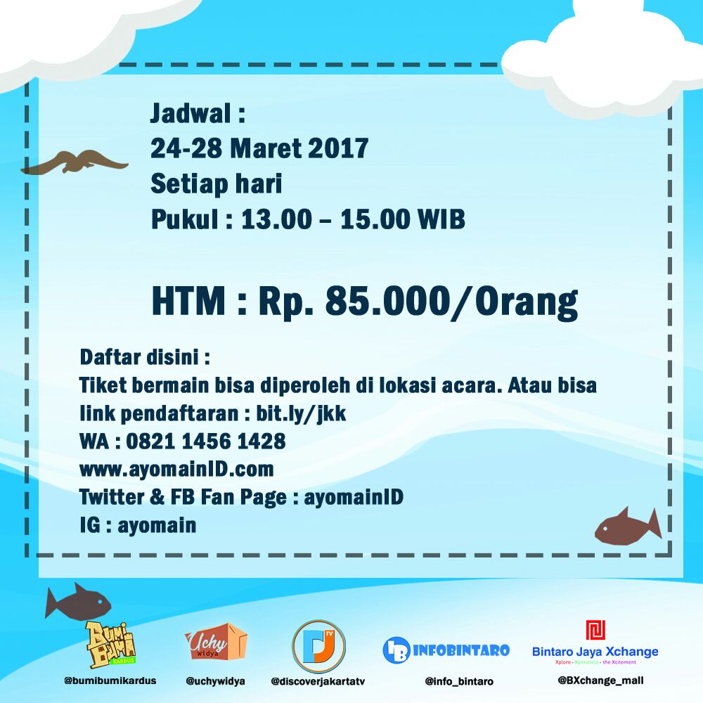 Selain itu, anak-anak juga dapat mengikuti workshop membuat mainan dari kardus bersama Uchi Widya &amp; Bumibumikardus #JelajahKapalKaram