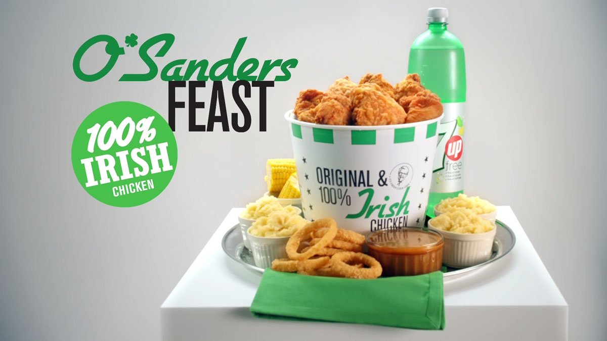 Tongue-in-Cheek Irish Stereotypes Welcome in <a href="/KFC_UKI/">KFC UK</a>’s ‘O’Sanders Feast’ fabnews.live/tongue-in-chee… <a href="/bbhlondon/">BBH London</a> <a href="/gilesripley/">Giles Ripley</a> #StPatricksDay