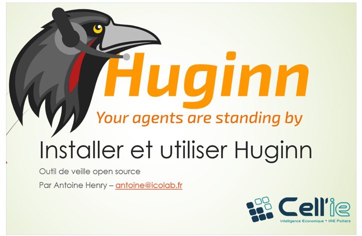 ProjetCellie's tweet image. [Tutoriel] Huginn - outil de #veille open source aux possibilités quasi infinies #YahooPipes #IFTTT ⏭ cellie.fr/2017/03/16/tut…