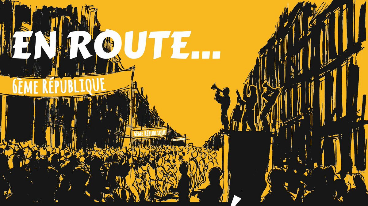 Marche pour la VIe république Samedi 18 mars 14h j'ai #Bastille rassemblement citoyen pour une coalition de la gauche #1maispas3