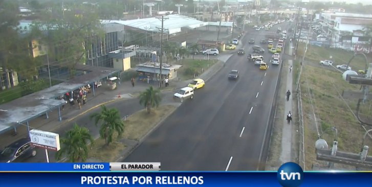 tvntrafico's tweet photo. Así se encuentra el tráfico de vehículos a la altura de El Parador, tras cierre frente a la policlínica J.J. Vallarino. https://t.co/eCyq4PK6wh