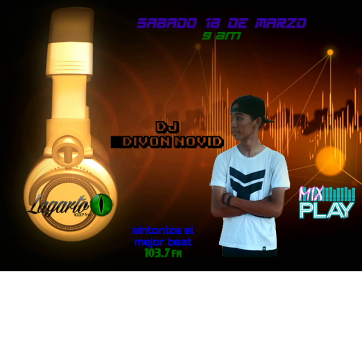 mixplay1037's tweet photo. Sabado 18 imperdible! nos visita el Dj/Productor DIVONNOVID @DeyvidCedeno120.#conlamejormusicaelectronica #ustreamtv https://t.co/erNHnoAFXr https://t.co/K848zqf9oV