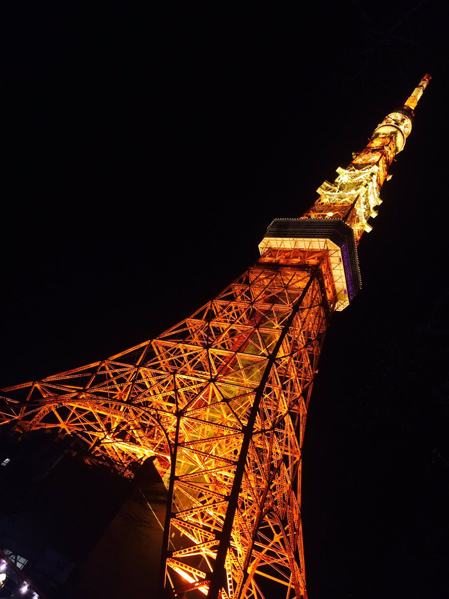 ついに来てしまいました憧れの東京タワー😳😳

もう綺麗と達成感がまじって感動(；ω；)
登ってみたいけど初めて登るのは好きな人とがいいから今日は眺めるだけにしときます☺️💭💕