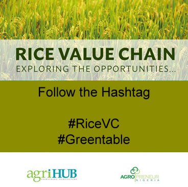 midiagirl's tweet image. For retweets, comments etc, kindly use the hashtags
#RiceVC #Greentable