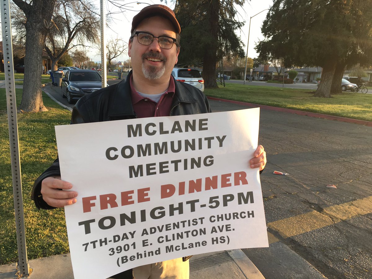 McLaneCommunity's tweet photo. @MeetUsatStick is a @mclanehigh teacher who cares about his community. Come to discuss how to improve the school w/ him &amp; other teachers. https://t.co/P63d0IMaHK