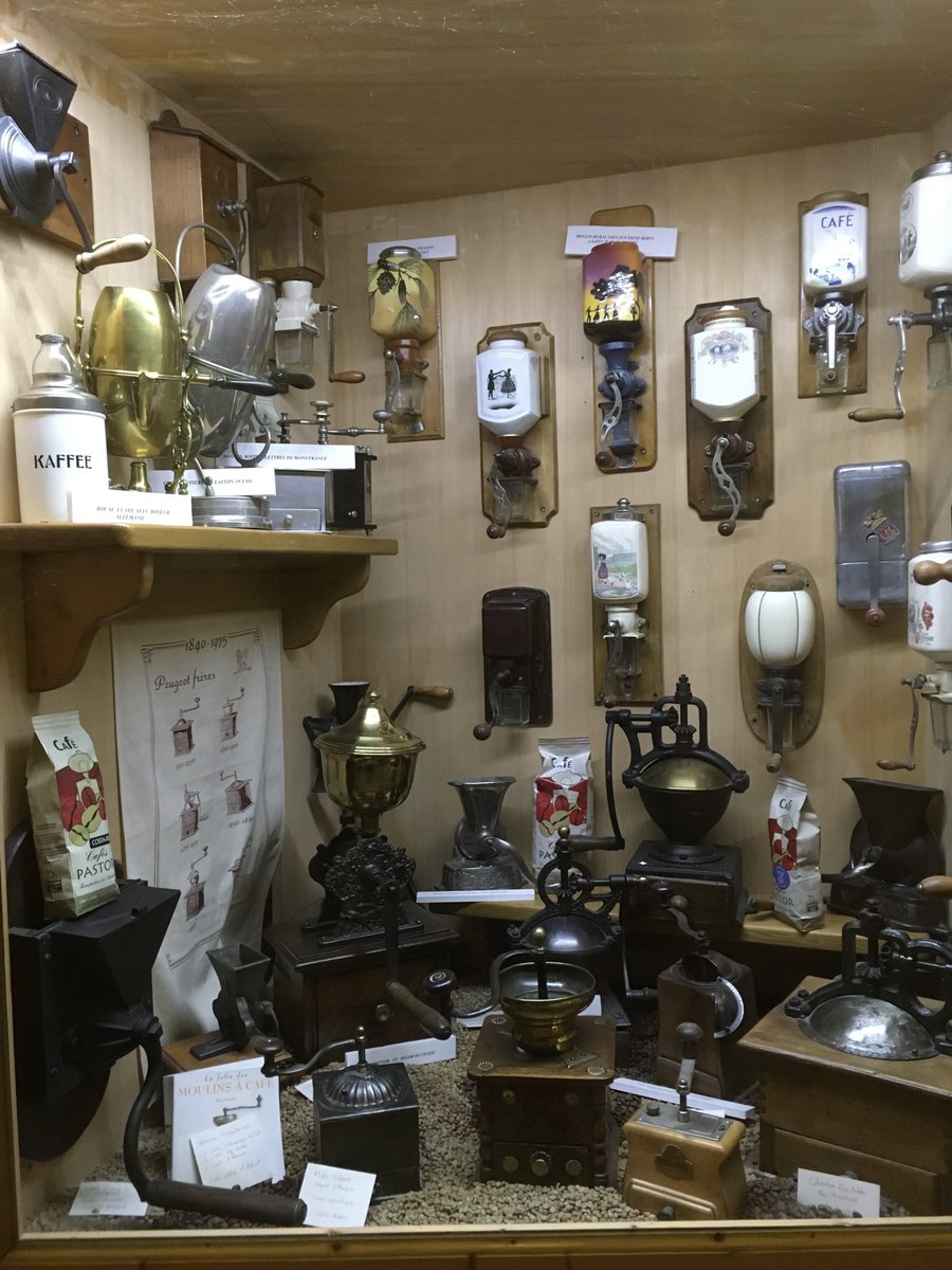 BeanMiles's tweet photo. When in La Chapelle d’Abondance the coffee grinder museum is worth a visit @chaletpeloton https://t.co/knShtNxpv7