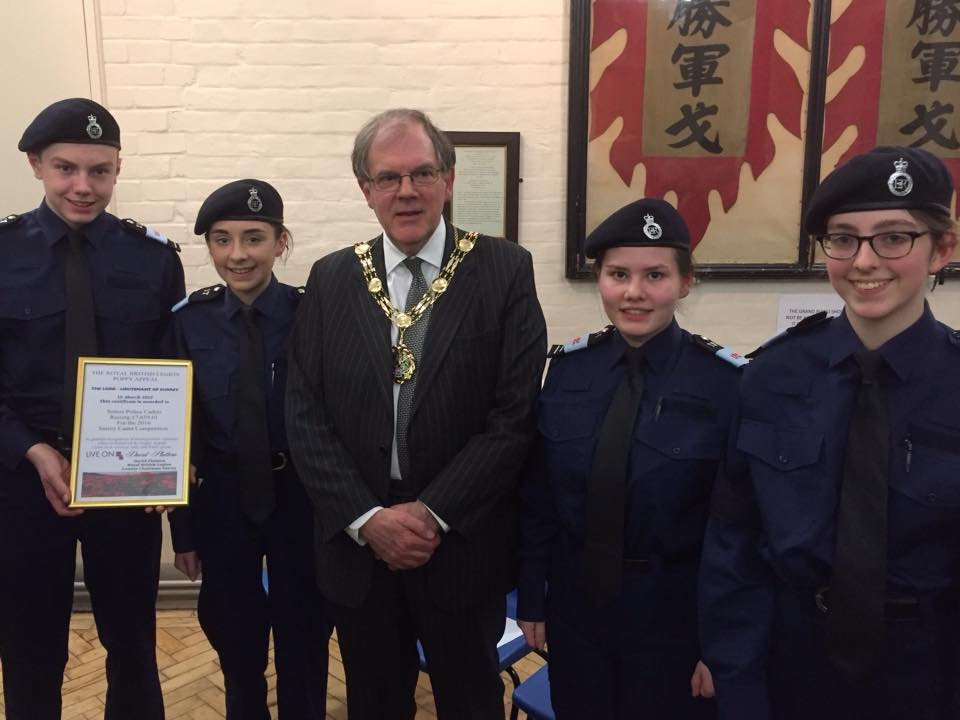 MPSSutton's tweet photo. Sutton Police Cadets recognised @ special event last night with @johnsonbeharry @Mayor_Sutton for raising £7659.01! 😮https://t.co/Kp7jPz6r7X https://t.co/Xhfed7jsxf