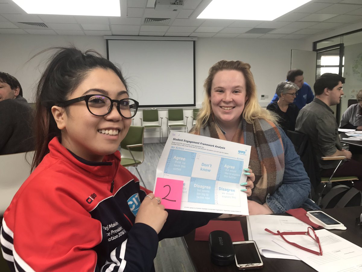 gerard_odonovan's tweet photo. @RKM6023ITS &amp; Stephanie participating in @CIT_ie Student Engagement Workshop with some positive outcomes @sparqs_scotland @NStEPie @CITSU https://t.co/GBAVdoZCTK