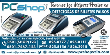 UNoticias's tweet photo. #Los mejores precios en #Detectoras de billetes falsos #Accubanker ¡Con tres años de garantía! @pcshopvzla #publi https://t.co/7PHAaMrwMx https://t.co/qryP9UceYV