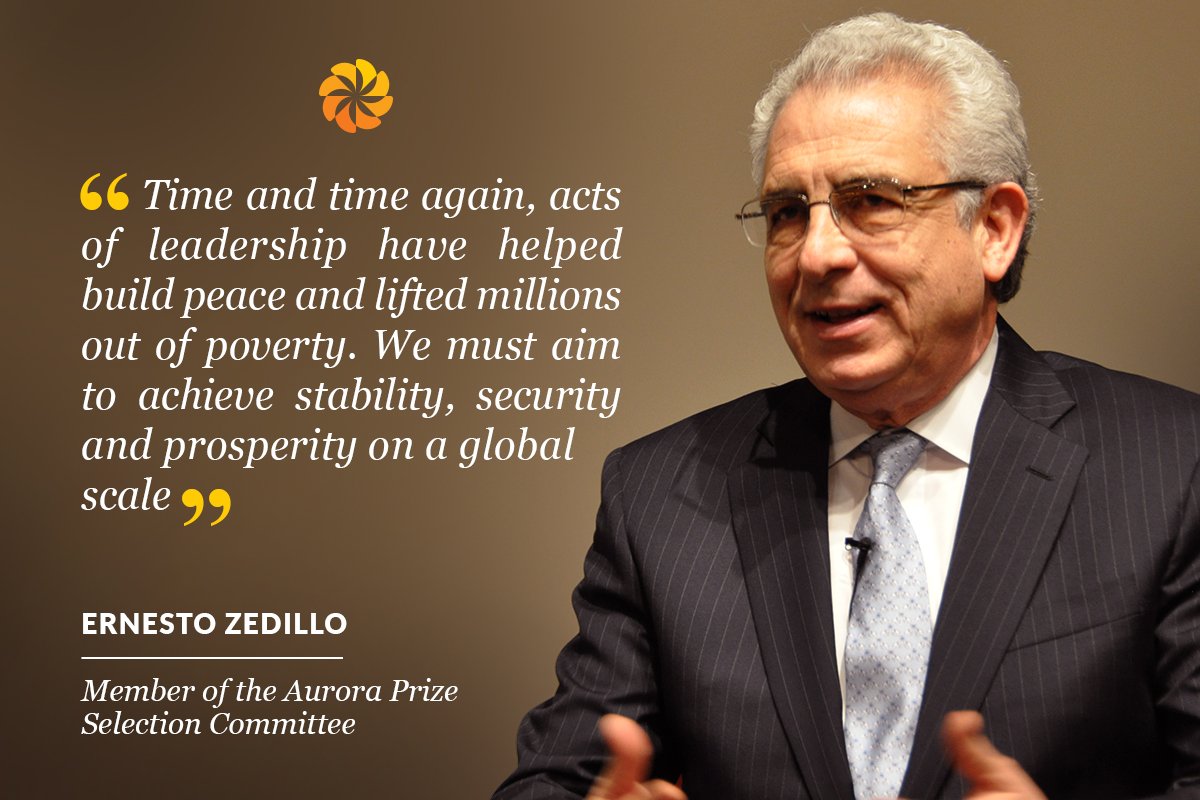 AuroraPrize_'s tweet image. Zedillo led #Mexico through democratic &amp;amp; #socialreforms, participated in initiatives to find solutions to challenges of global community