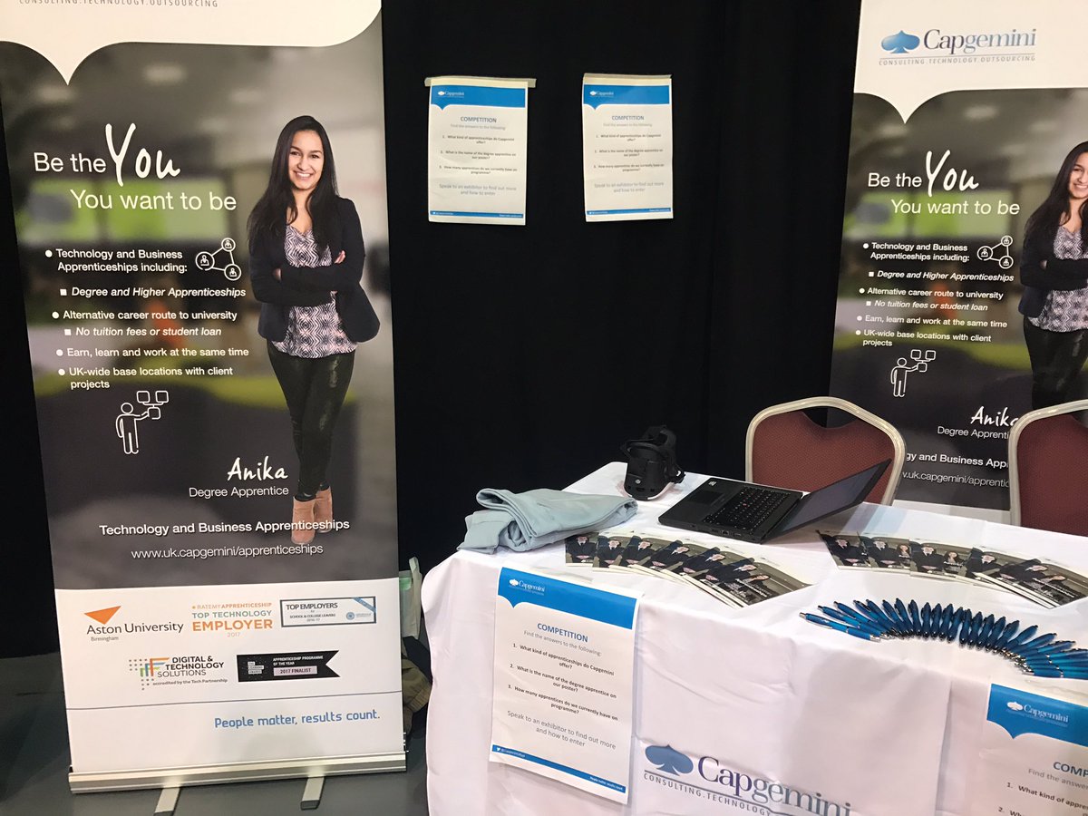 The stand is all set up at the #TAS2017! Come give us a visit and enter our competition to win a bag full of goodies!🙋🏼 #ApprenticeLife