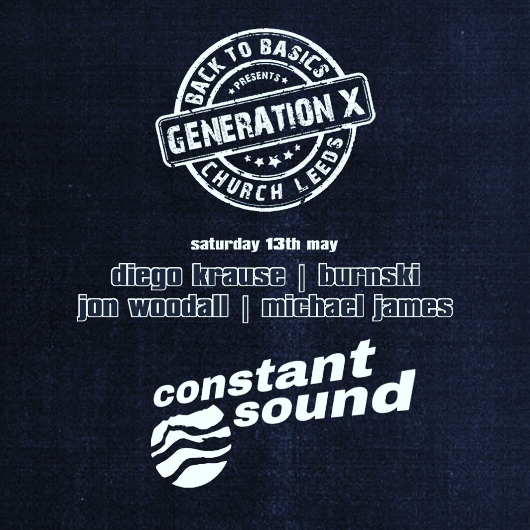 JoshPlews's tweet image. The second Generation X show sees us host #constantsound on May 13th... Please follow @B2BGenX to keep up with updates!