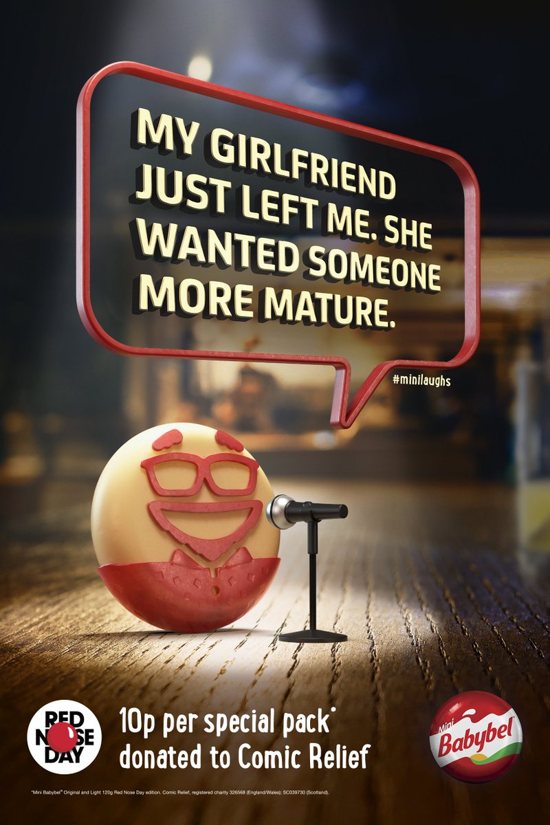 debutart's tweet photo. One of a series of #illustrations created by @mdidigital for @Babybel_UK's #RedNoseDay campaign. @rednoseday https://t.co/d2rQsjixo9 https://t.co/LJlsH4uQXe