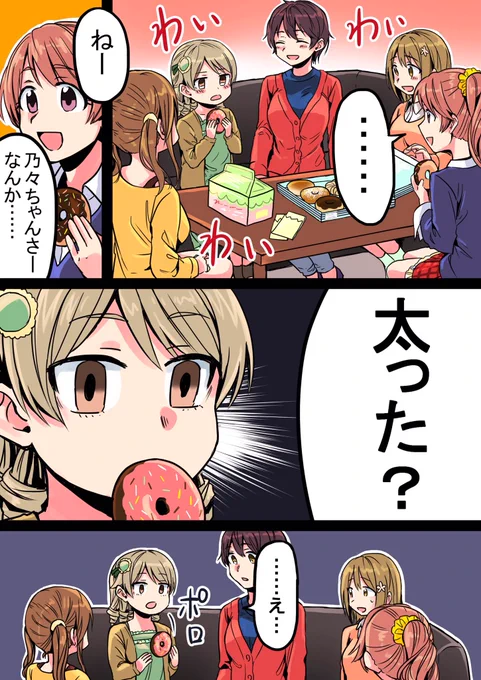 スウィッチーズの話。森久保はきっと太る… 