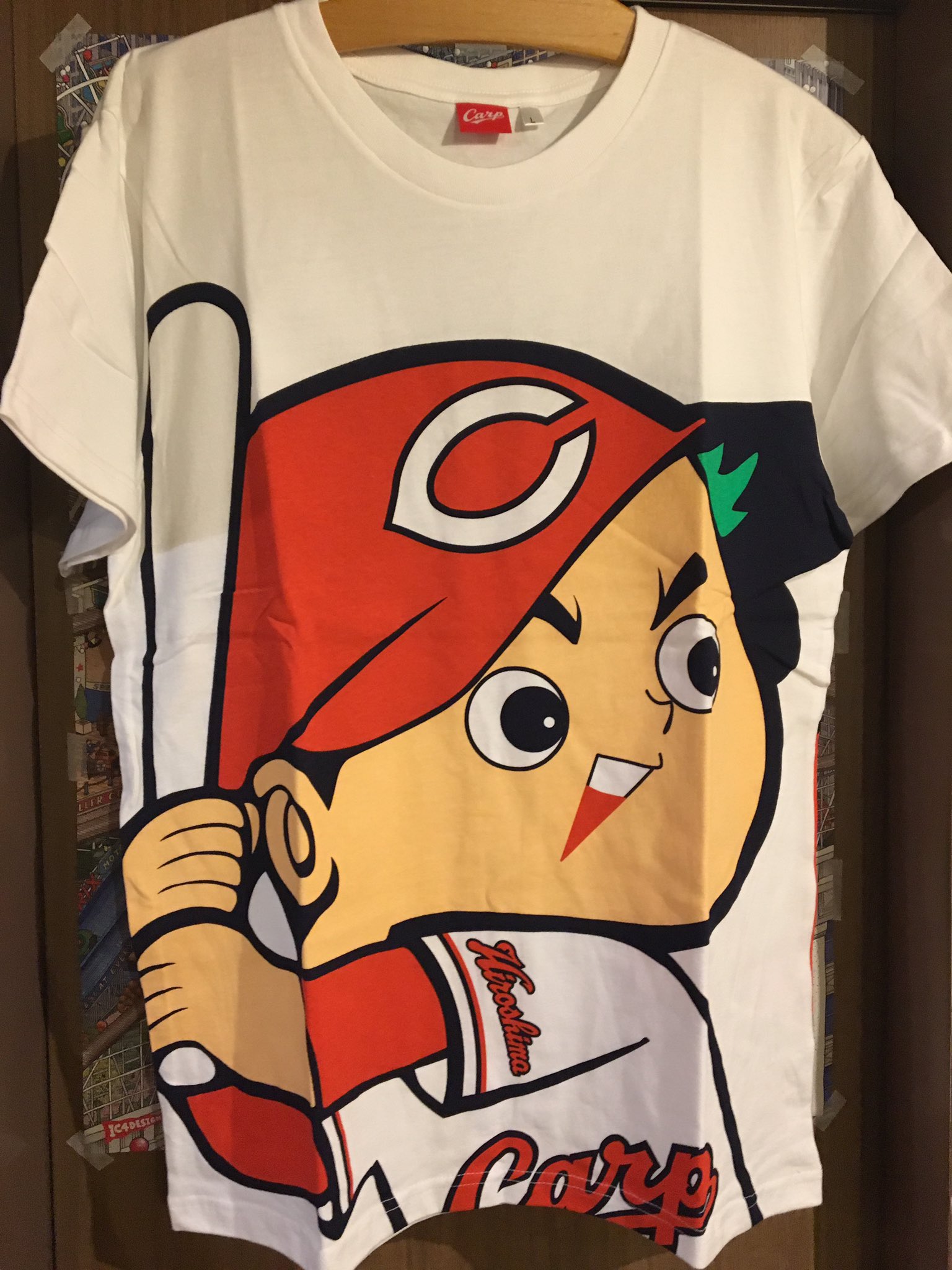 広島東洋カープ 旧市民球場ラストイヤー記念 復刻版カープ坊やTシャツ 広島東洋カープ 復刻版カープ坊や Tシャツ 新品未使用
