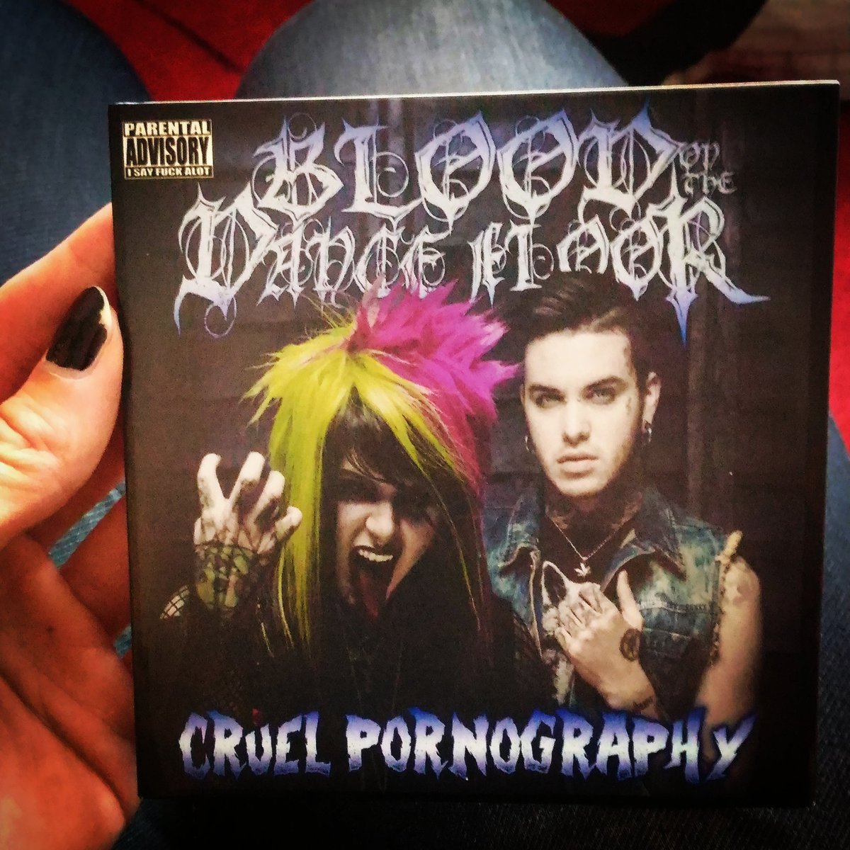 cristy_noir's tweet photo. Woohhoooo what did i got today!! *-* Cruel Pornography!! ^_^ #emo #dotdf #scene #rawr https://t.co/BvaFezcDkH
