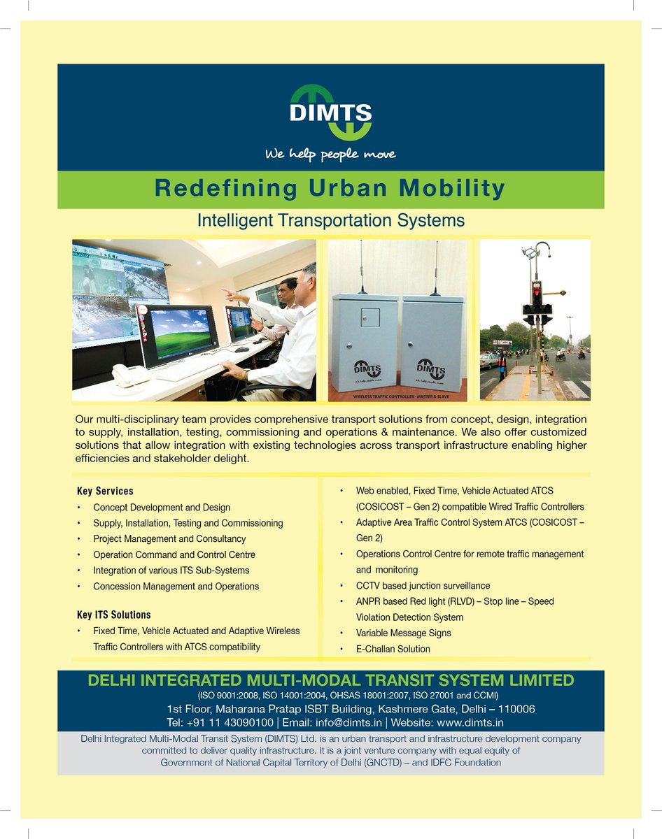 DimtsLtd's tweet image. #DIMTS #IntelligentTransportationSystem #WeHelpPeopleMove