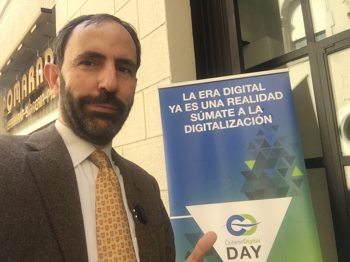 landreu's tweet image. Preparado para dar el Keynote en el #cofaresdigitalday hoy en la capital mundial del movil BARCELONA