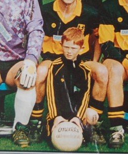 DrCrokesGAA's tweet photo. His first appearance in Croke Park in 1992. He has lit the place up many times since then. You'll see him there again tomorrow @drcrokesgaa https://t.co/eZcyHQNvuY