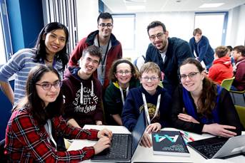 CambNetwork's tweet photo. Junior inventors get inspired @Cambs_Robogals @AmazonUK event https://t.co/DB9h9bXtHG #membernews https://t.co/jMZsg8zFnX