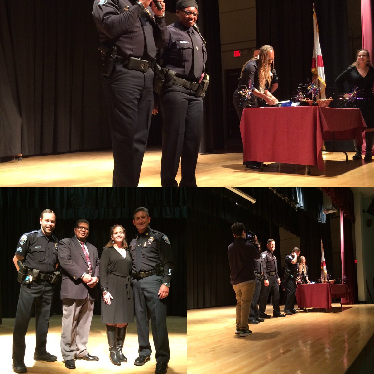 eevans5686's tweet photo. Thanks to Hollywood Police for supporting Attucks Middle School. #attucksms GREAT program graduation. #Cityofhollywoodflorida https://t.co/vztj5ZfEYs
