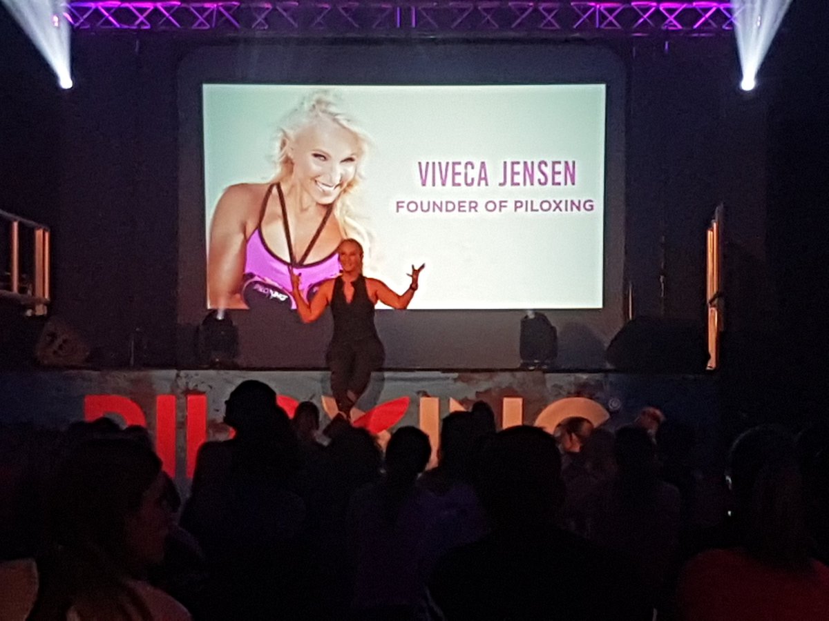 PiloxingUK's tweet photo. Ringside under way right now...meet Viveca Jensen!!! #piloxing #thisgirlcan #ringsideuk https://t.co/UQBuj75gm0