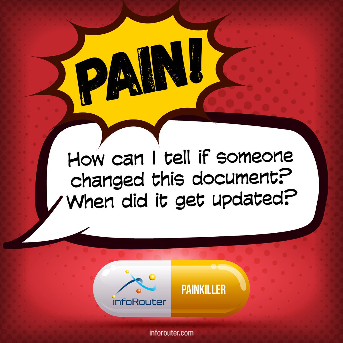 infoRouter's tweet image. Try infoRouter today! 

Keep tight control over documents.

#edms # documentmanagement #infoRouter

goo.gl/bna9X