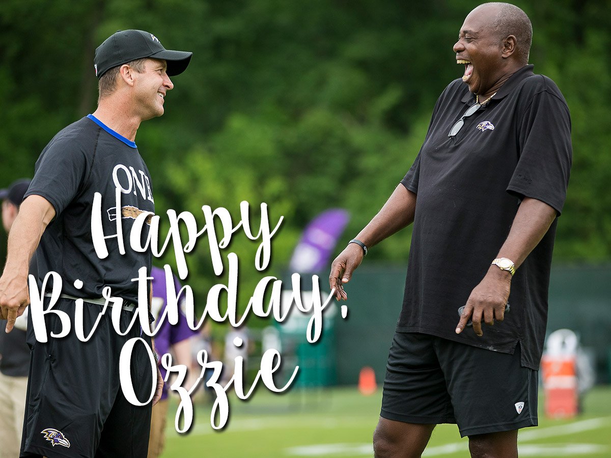 The Wizard of Oz!  Happy Birthday, Ozzie Newsome!   