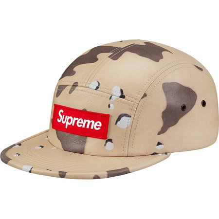 Supreme Camo Camp Cap Black