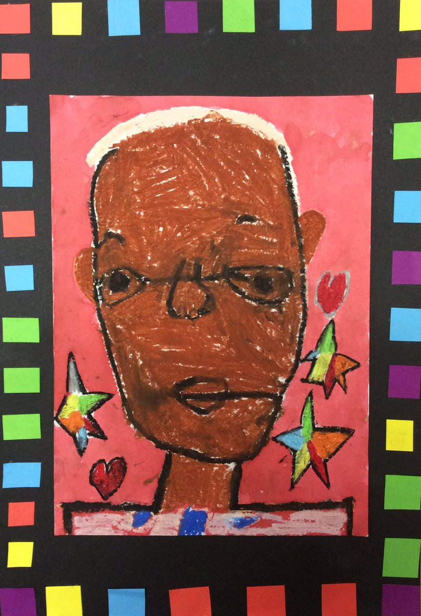 RubyPerks's tweet image. Beautiful self portraits by our Gr 2s. @ParklandsTweet