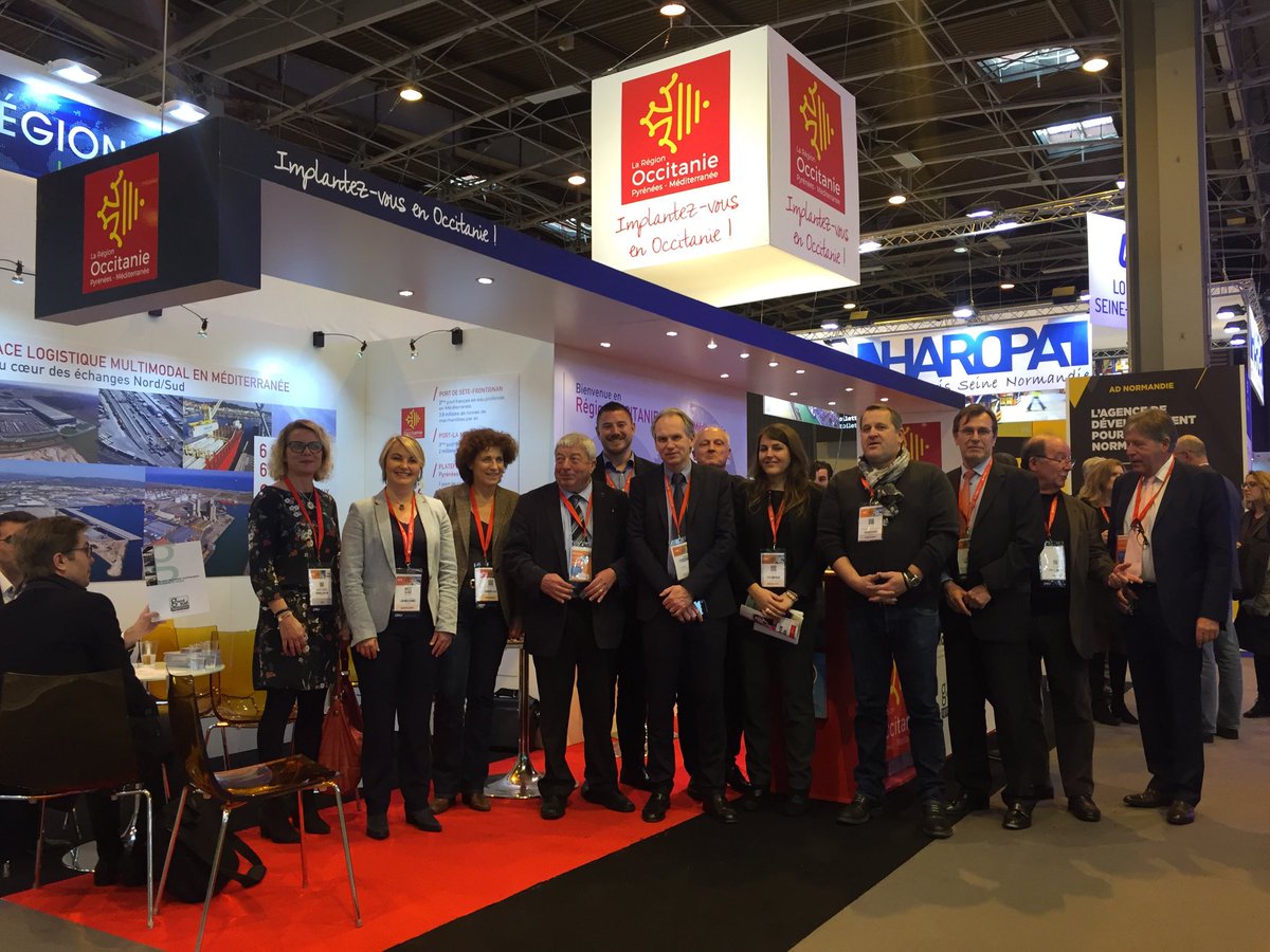PortdeSete's tweet image. @PortdeSete @Occitanie au salon SITL Paris