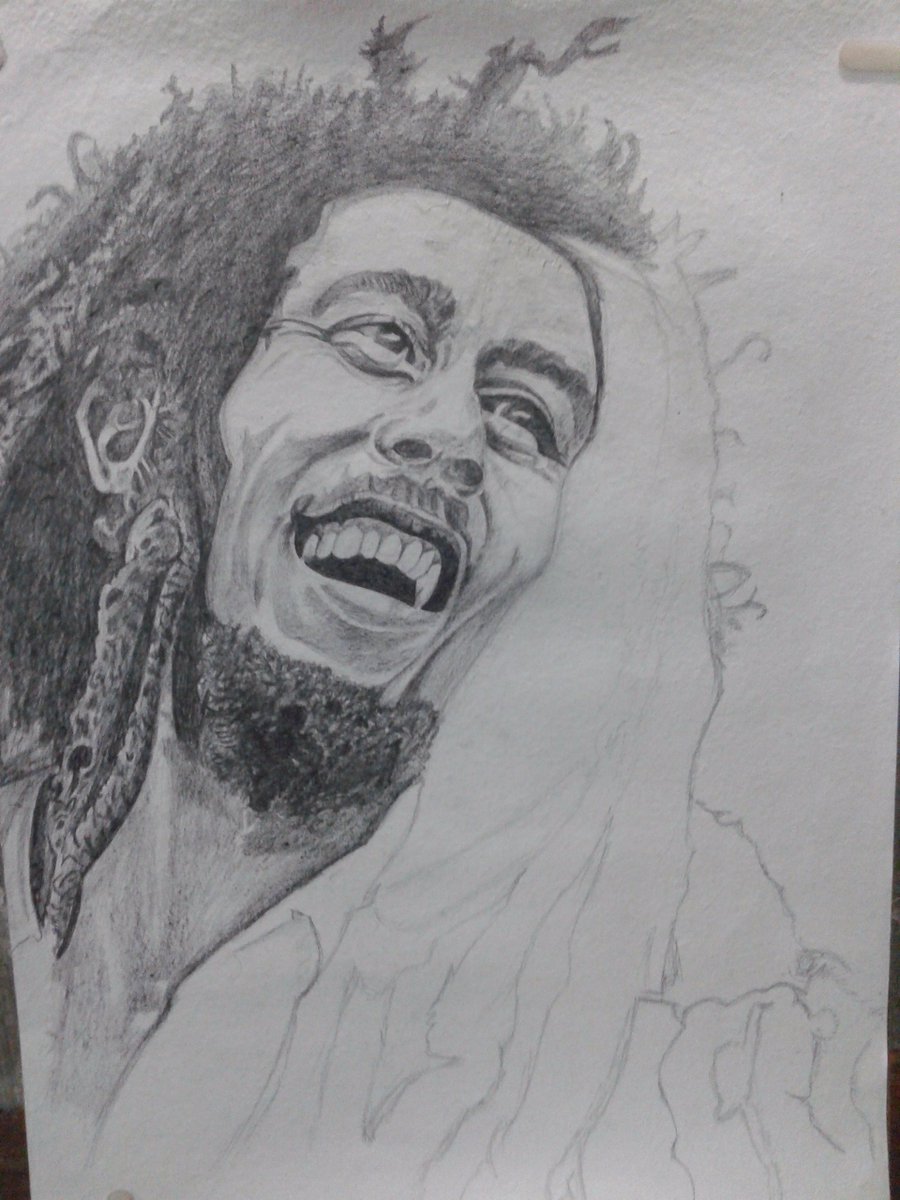 Bob Marley Drawing by Guy Roames  Pixels
