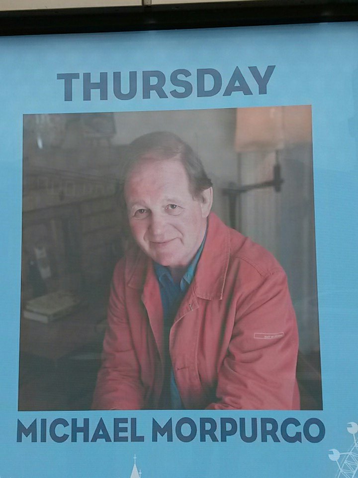 We're also delighted to be hosting <a href="/LondonBookFair/">The London Book Fair, 16-18 March 2027</a> Author of the Day Michael Morpurgo at #PENLitSalon this afternoon. Do join us! #LBF17