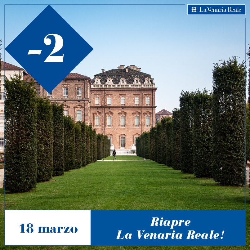 LaVenariaReale's tweet photo. Ci siamo quasi, mancano solo due giorni alla riapertura della Reggia di Venaria! > https://t.co/8j0MeEop4b  #10annidiReggia https://t.co/hvW3SPnEj7